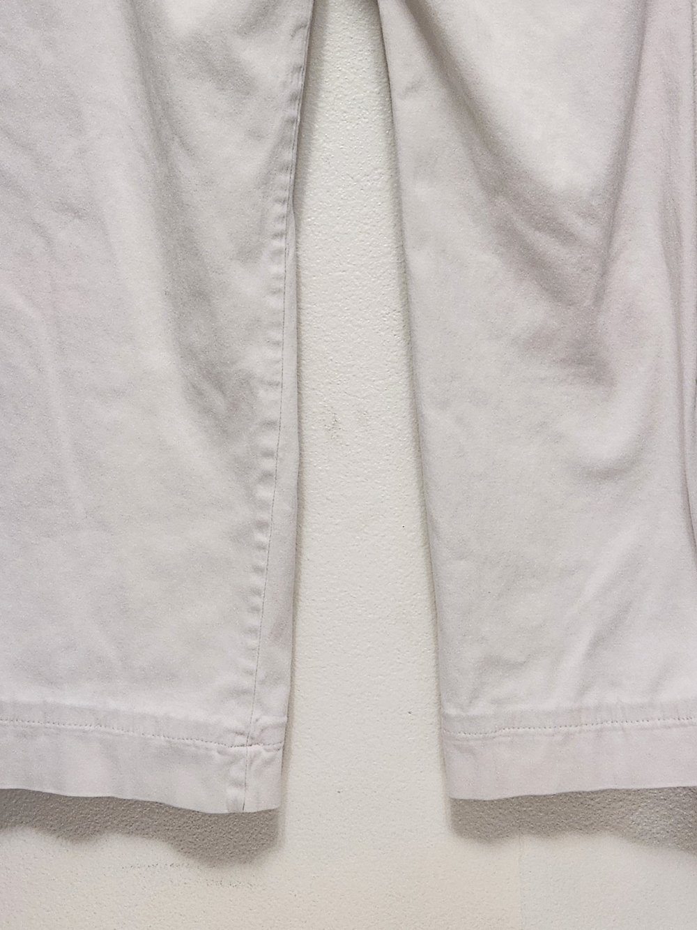 Flamingals Beige Belted Pants XL 34x28 Wide Leg Soft Cotton Resort Coast Career - Picture 7 of 14